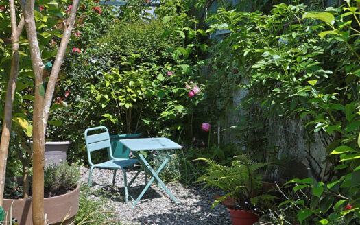 Appartment 3 pièces garage jardin