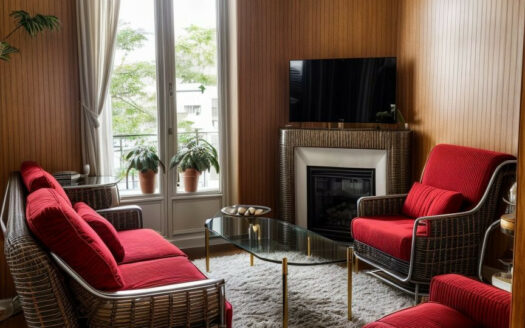 Bel appartement ancien,de 102.53m²  au dernier étage