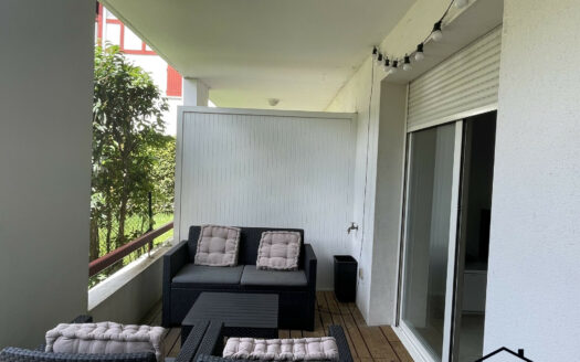 Deux pieces parfait état , terrasse , jardinet, parking .